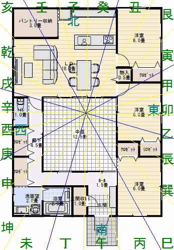 面中庭風水|中庭の家相と風水との違い